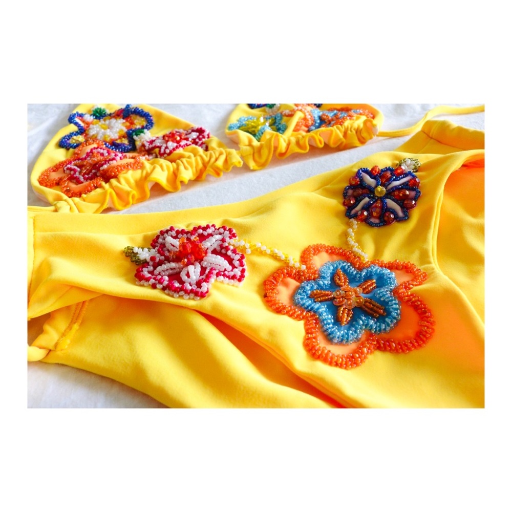 Lolita’s ~Sunny Set~ Beaded Custom Bikini Colombia